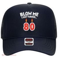 Blow Me I Turned 80 80th Birthday Gag Party Hat thumb 0