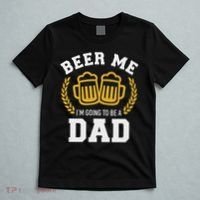 Beer Me I'm Going To Be A Dad Baby Announcement T-Shirt thumb 5