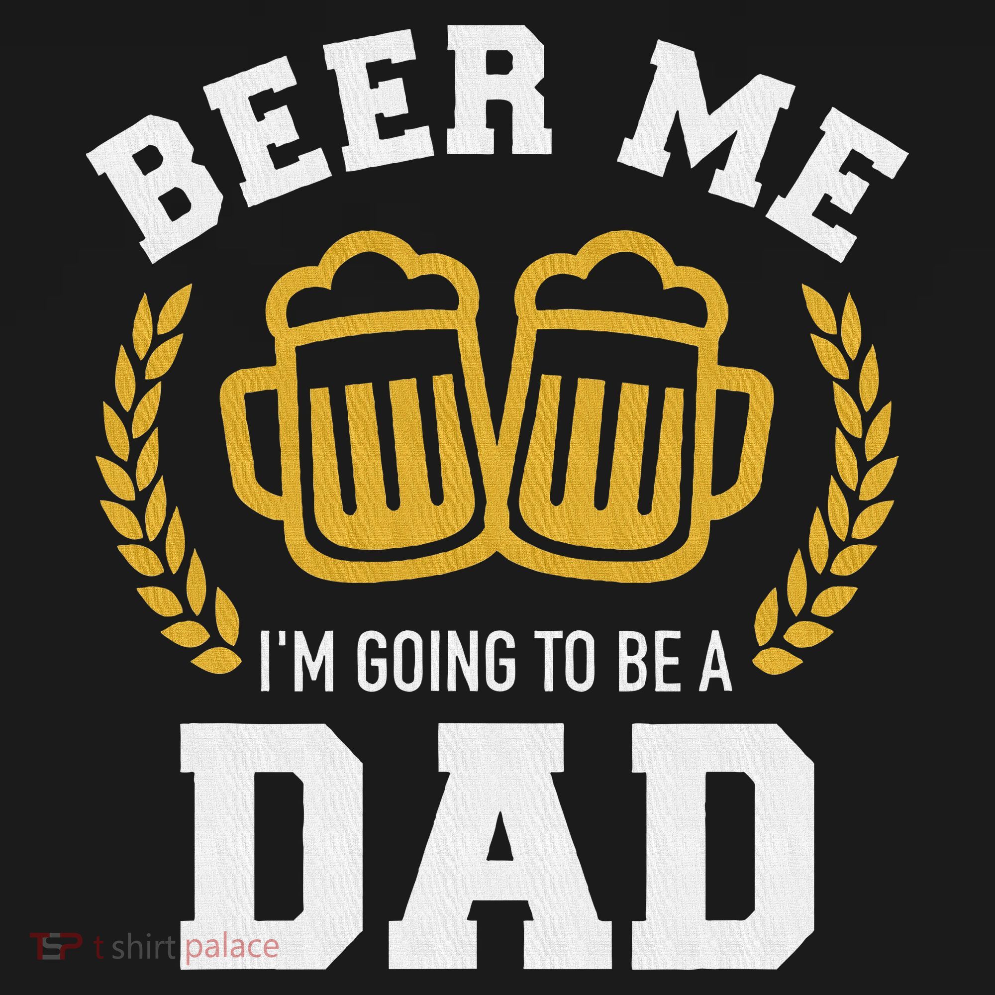 Beer Me I'm Going To Be A Dad Baby Announcement Polo