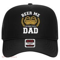 Beer Me I'm Going To Be A Dad Baby Announcement Hat thumb 0