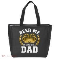 Beer Me I'm Going To Be A Dad Baby Announcement Tote Bag thumb 0