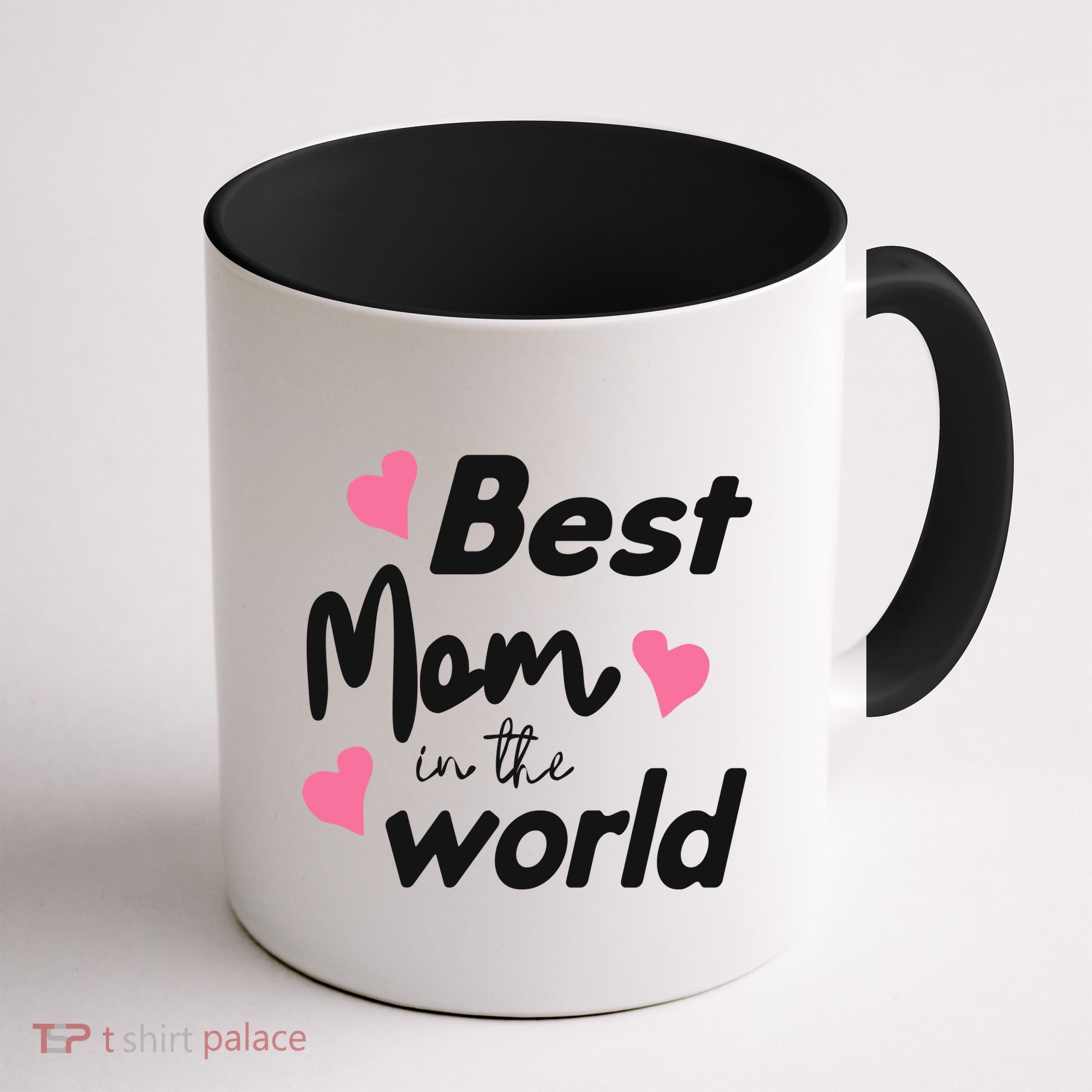 Best Mom In The World Mothers Day Heart Coffee Mug