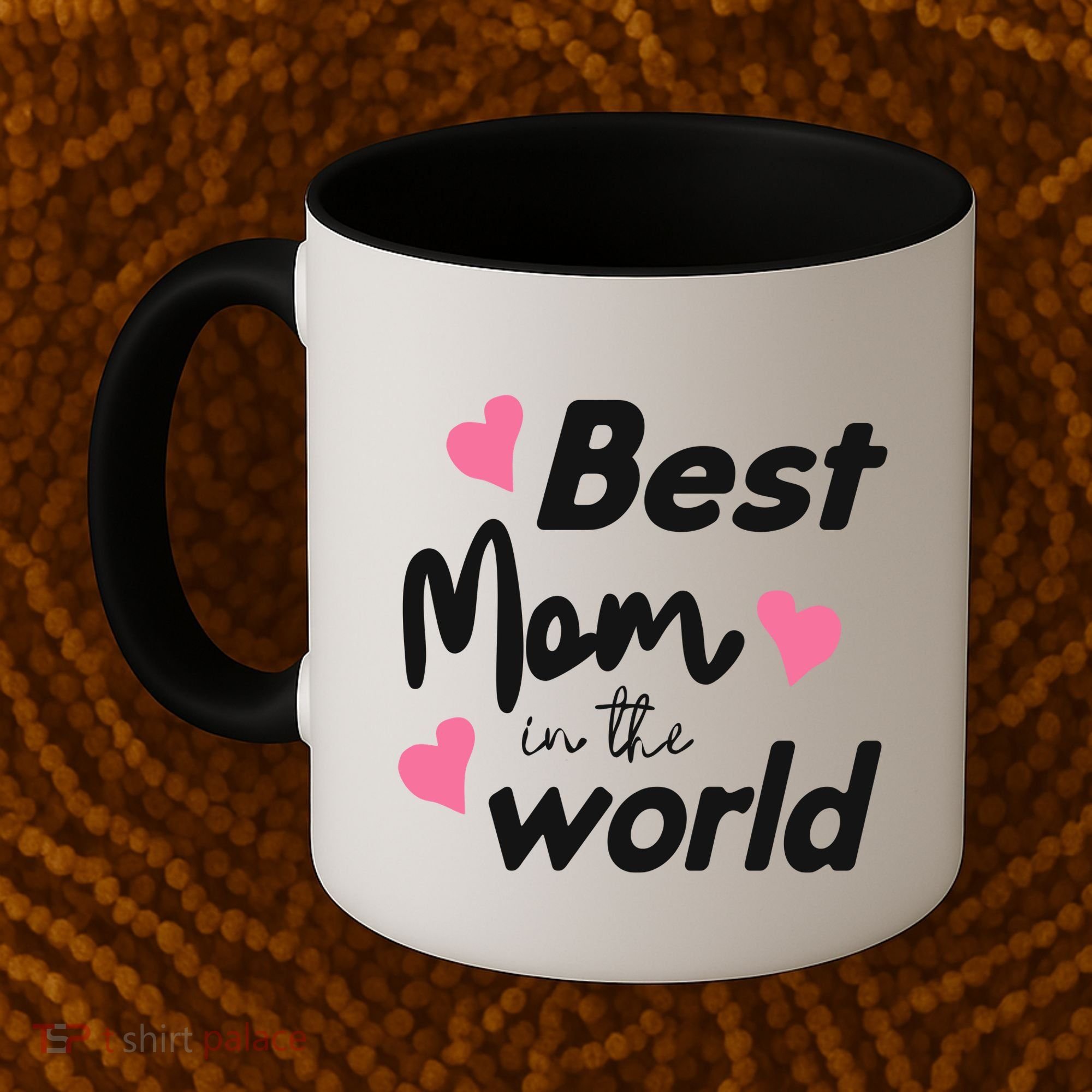 Best Mom In The World Mothers Day Heart Coffee Mug