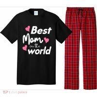 Best Mom In The World Mothers Day Heart Pajama Set thumb 0