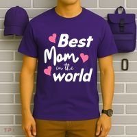 Best Mom In The World Mothers Day Heart T-Shirt thumb 6