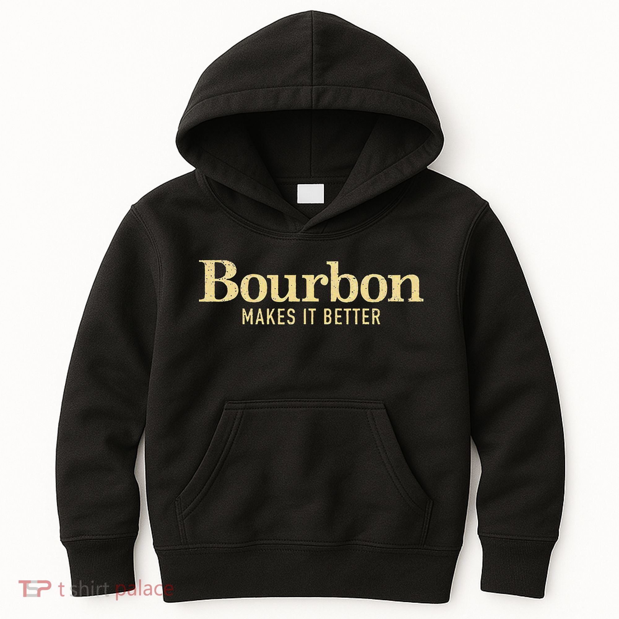Bourbon Makes It Better Kids Hoodie