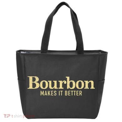 Bourbon Makes It Better Tote Bag