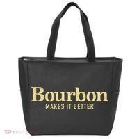 Bourbon Makes It Better Tote Bag thumb 0