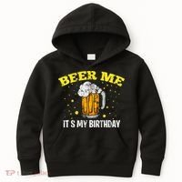 Beer Me It's My Birthday Bday Beer Lover Party Kids Hoodie thumb 0