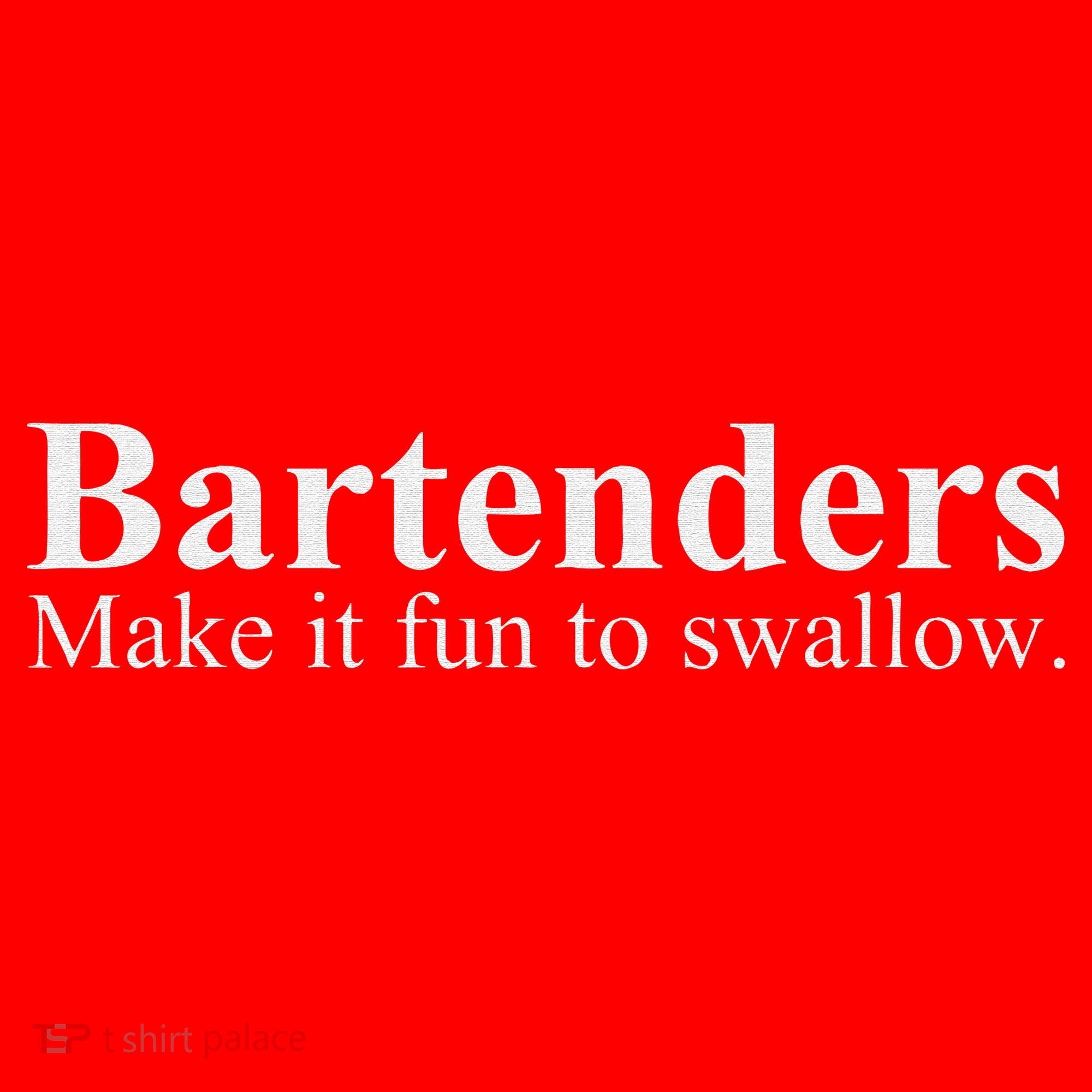 Bartenders Make It Fun To Swallow Funny Bartending Santa Hat