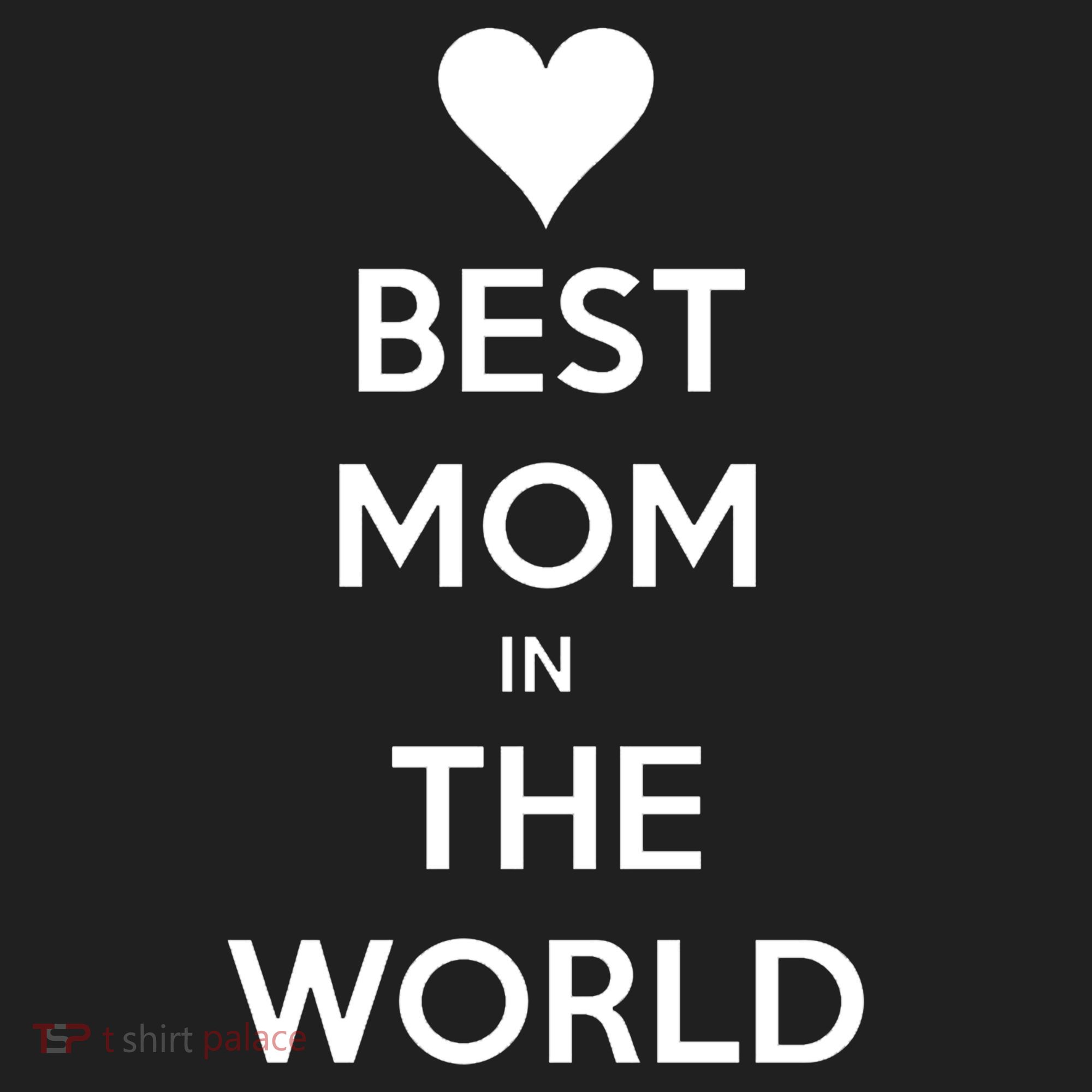 Best Mom In The World Heart Gift Women's Sweatshirt
