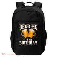 Beer Me It's My Birthday Bday Beer Lover Party Backpack thumb 0