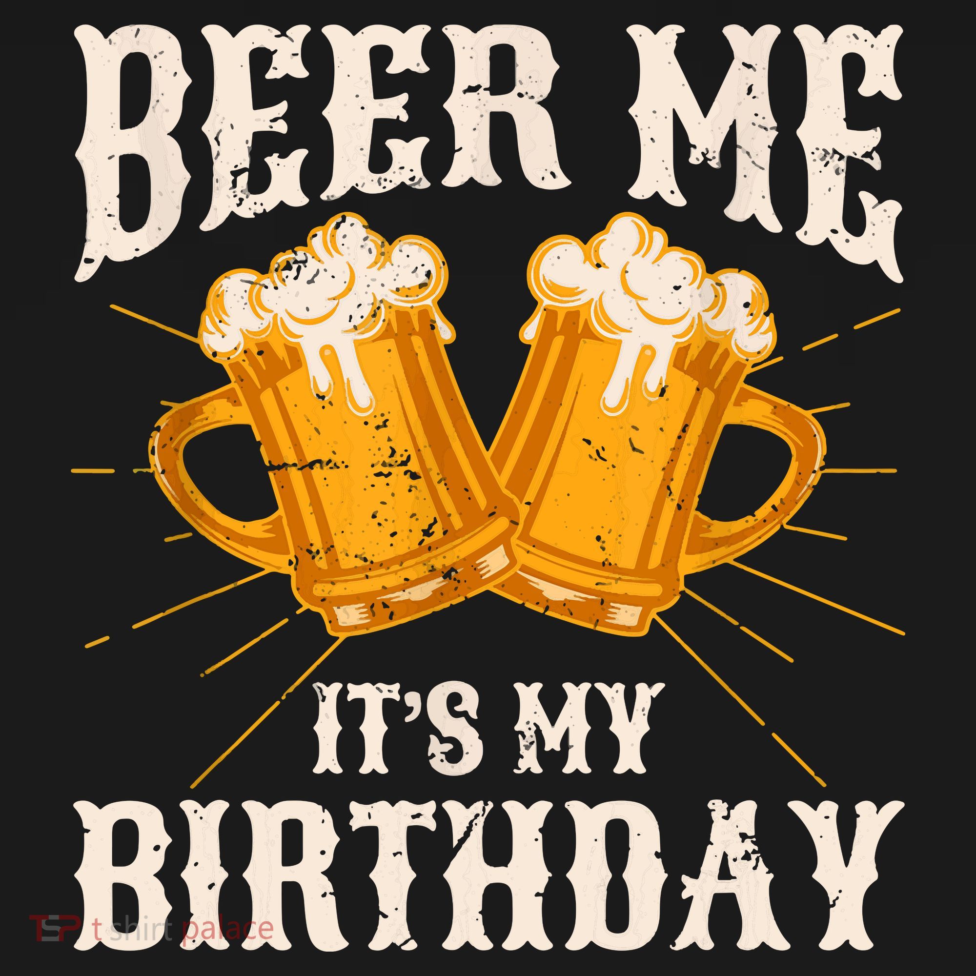Beer Me It's My Birthday Bday Beer Lover Party Mousepad