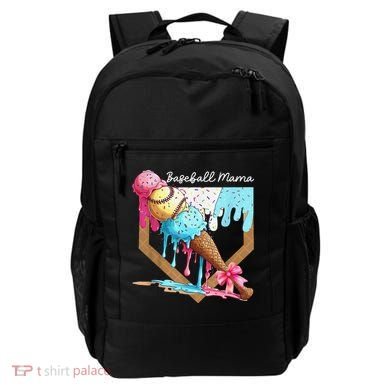 Baseball Mama Ice Cream Drip Baseball Mothers Day Coquette Backpack