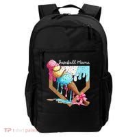 Baseball Mama Ice Cream Drip Baseball Mothers Day Coquette Backpack thumb 0