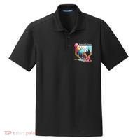 Baseball Mama Ice Cream Drip Baseball Mothers Day Coquette Dry Zone Grid Polo thumb 0