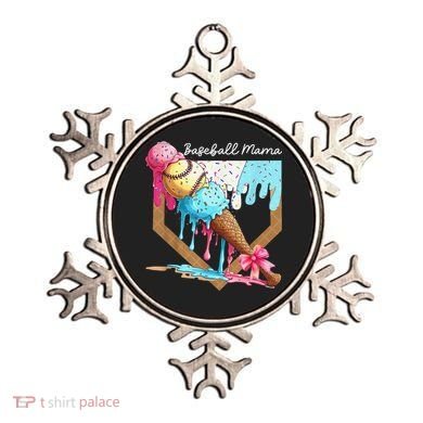 Baseball Mama Ice Cream Drip Baseball Mothers Day Coquette Ornament