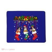 Bernese Mountain In Sock Xmas Reindeer Santa Elf Dog Gift Mousepad thumb 0