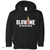 Blow Me Its My Birthday Toddler Hoodie thumb 0
