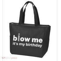 Blow Me Inappropriate Birthday Offensive Birthday Joke Tote Bag thumb 3