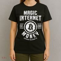 Bitcoin Magic Internet Money Btc Crypto Currency Blockchain T-Shirt thumb 4