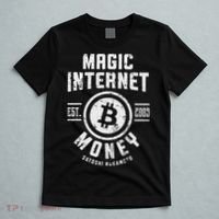 Bitcoin Magic Internet Money Btc Crypto Currency Blockchain T-Shirt thumb 5