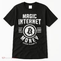 Bitcoin Magic Internet Money Btc Crypto Currency Blockchain Tall T-Shirt thumb 0