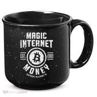 Bitcoin Magic Internet Money Btc Crypto Currency Blockchain 15oz Campfire Ceramic Mug thumb 0