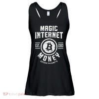 Bitcoin Magic Internet Money Btc Crypto Currency Blockchain Ladies Essential Flowy Tank thumb 0