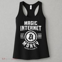 Bitcoin Magic Internet Money Btc Crypto Currency Blockchain Women's Tank Top thumb 3