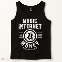 Bitcoin Magic Internet Money Btc Crypto Currency Blockchain Tank Top thumb 2