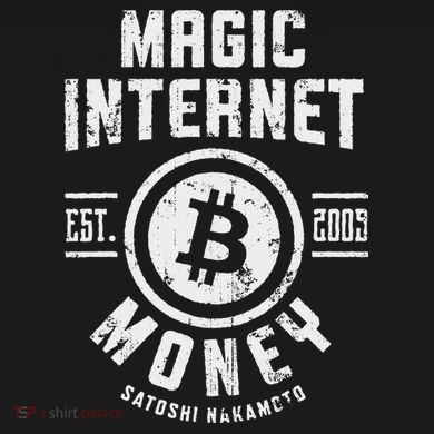 Bitcoin Magic Internet Money Btc Crypto Currency Blockchain Tank Top