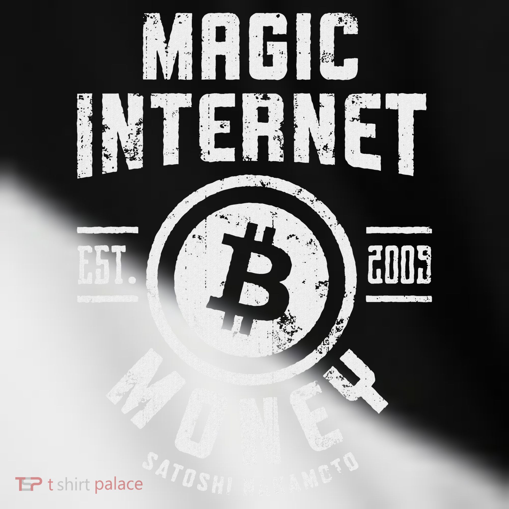 Bitcoin Magic Internet Money Btc Crypto Currency Blockchain Toddler Fine Jersey T-Shirt