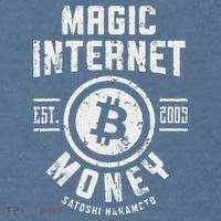 Bitcoin Magic Internet Money Btc Crypto Currency Blockchain Garment-Dyed Sweatshirt thumb 2