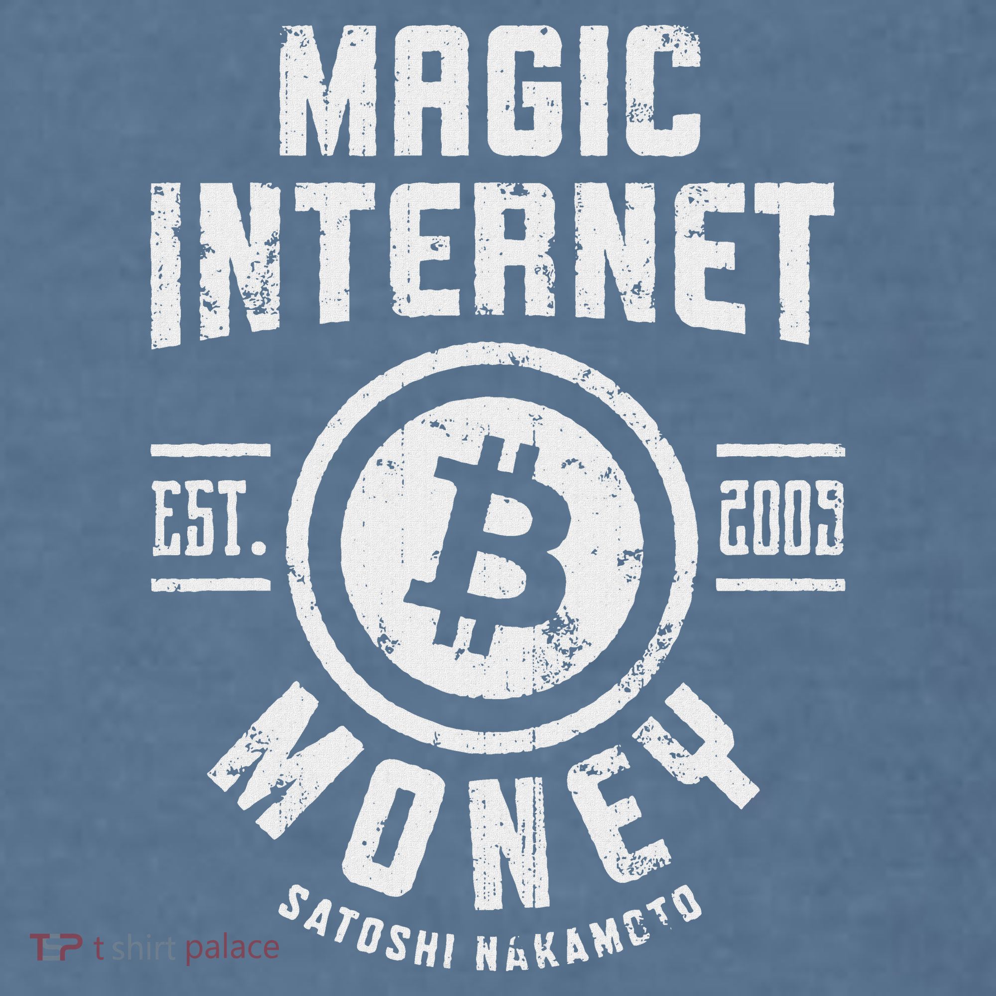 Bitcoin Magic Internet Money Btc Crypto Currency Blockchain Comfort Colors Garment-Dyed Hooded Sweatshirt