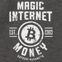 Bitcoin Magic Internet Money Btc Crypto Currency Blockchain Vector Backpack thumb 2