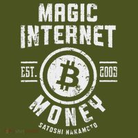 Bitcoin Magic Internet Money Btc Crypto Currency Blockchain The Baniff Cuffed Pom Beanie thumb 2