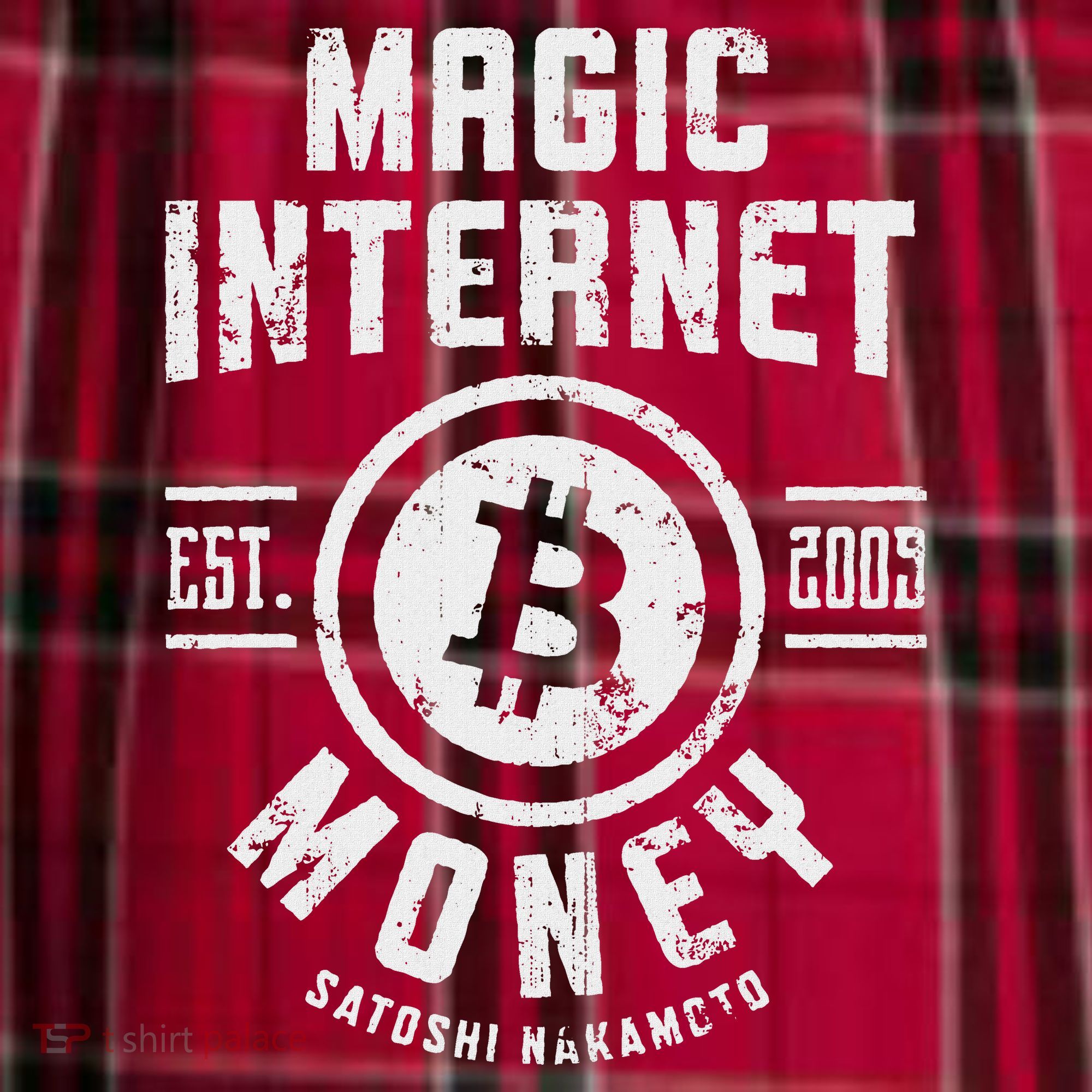 Bitcoin Magic Internet Money Btc Crypto Currency Blockchain Women's Flannel Plaid Pajama Pants