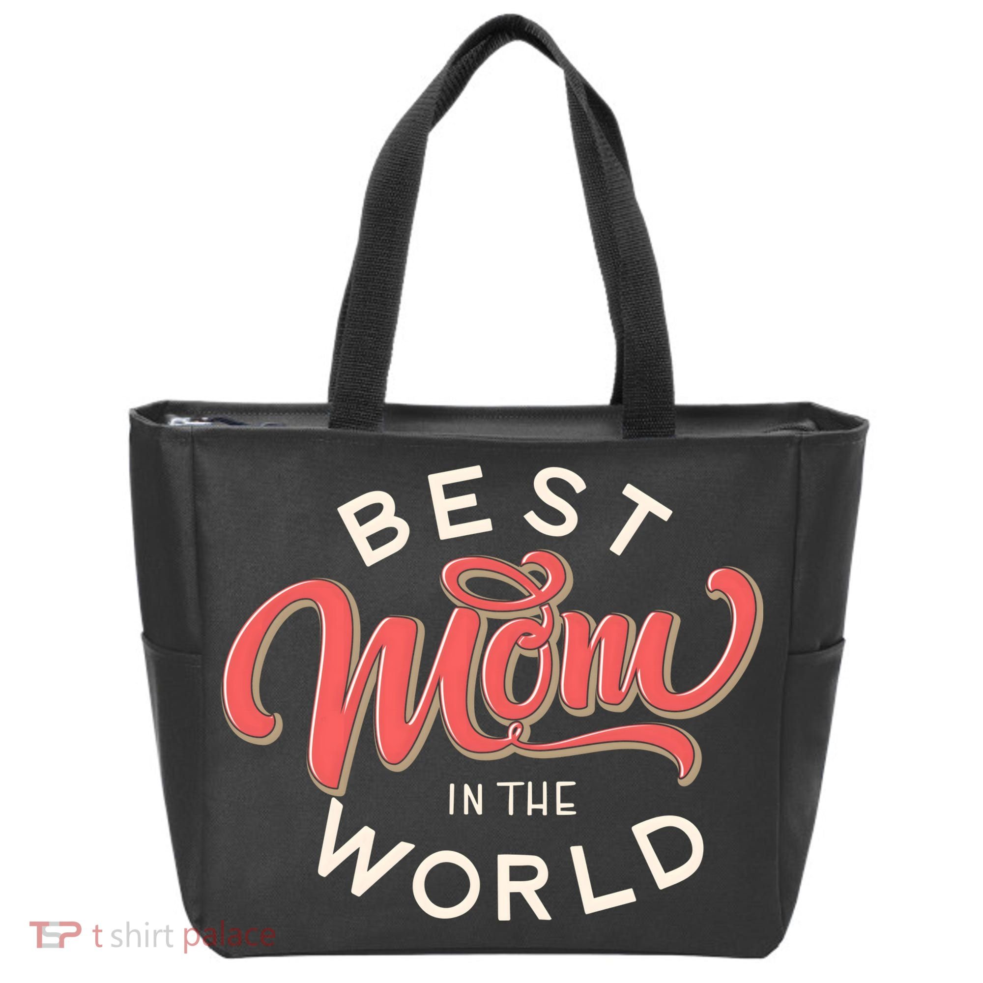Best Mom In The World Cute Mother's Day Tote Bag