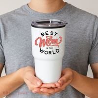 Best Mom In The World Cute Mother's Day Tumbler thumb 2