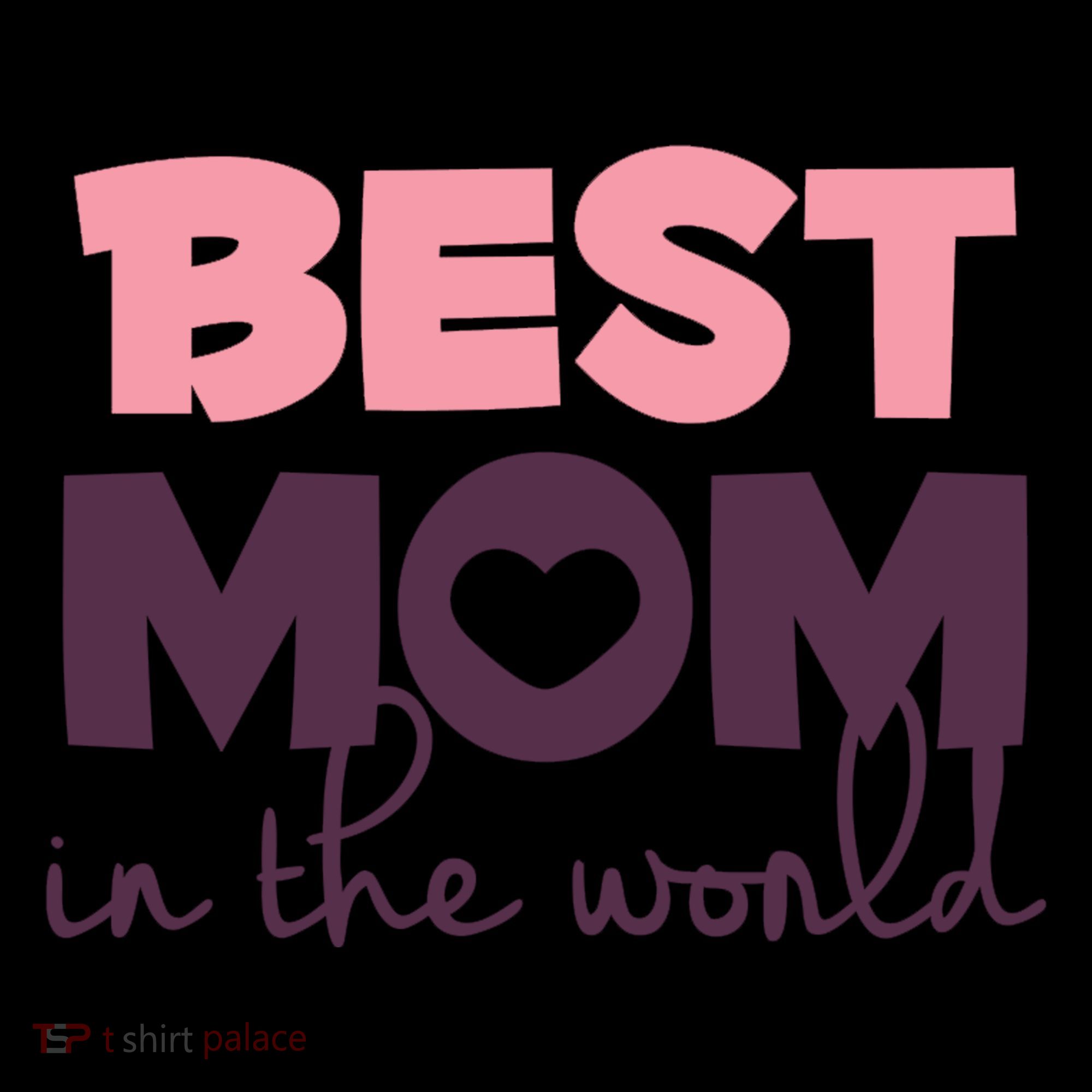 Best Mom In The World Gift Coaster