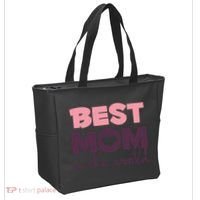 Best Mom In The World Gift Tote Bag thumb 2