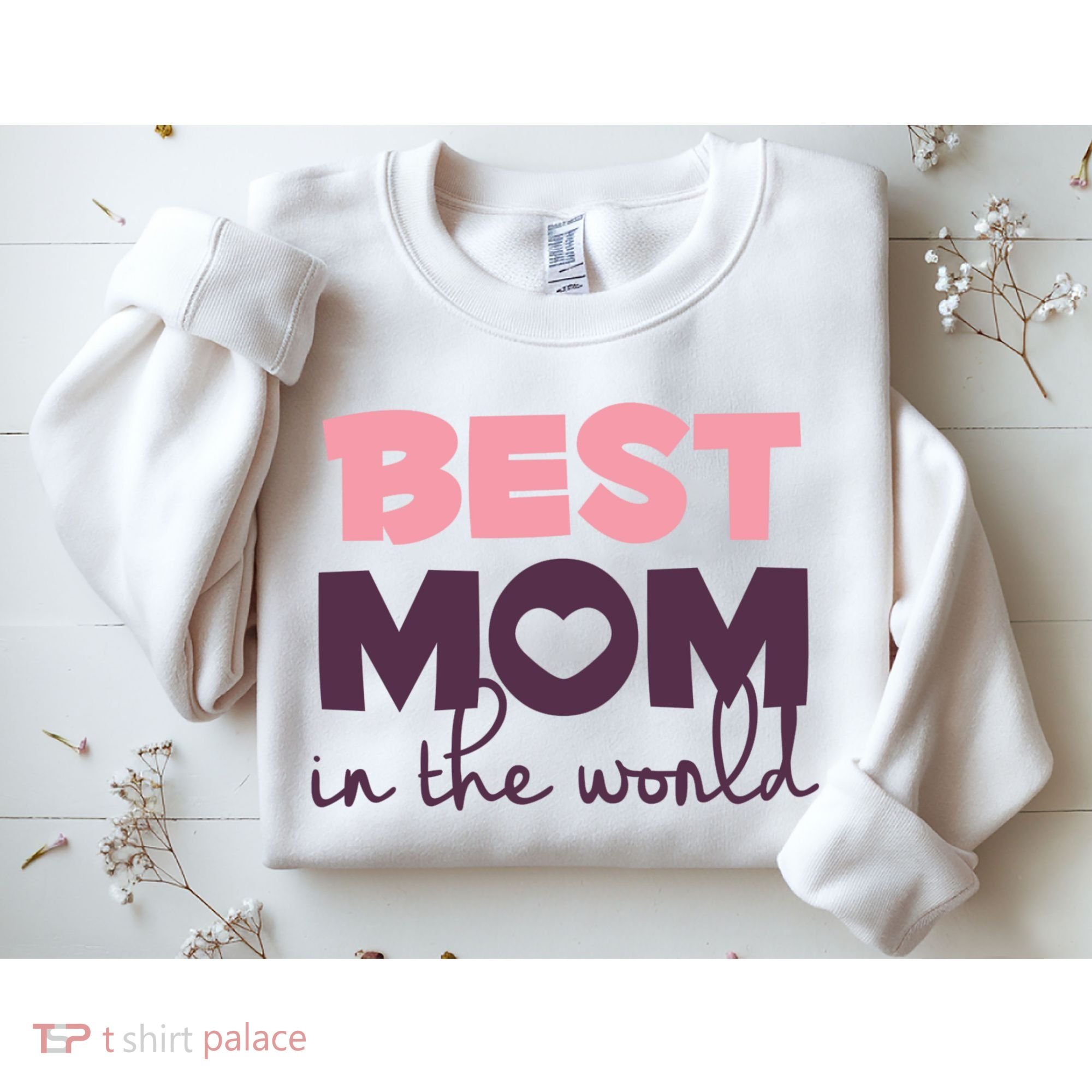 Best Mom In The World Gift Sweatshirt