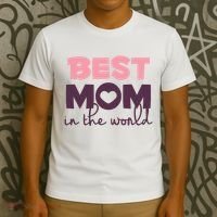 Best Mom In The World Gift T-Shirt thumb 3
