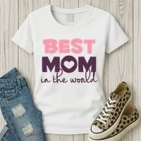 Best Mom In The World Gift Women's T-Shirt thumb 3