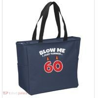 Blow Me I Just Turned 60 60th Birthday 60 Years Old Tote Bag thumb 2