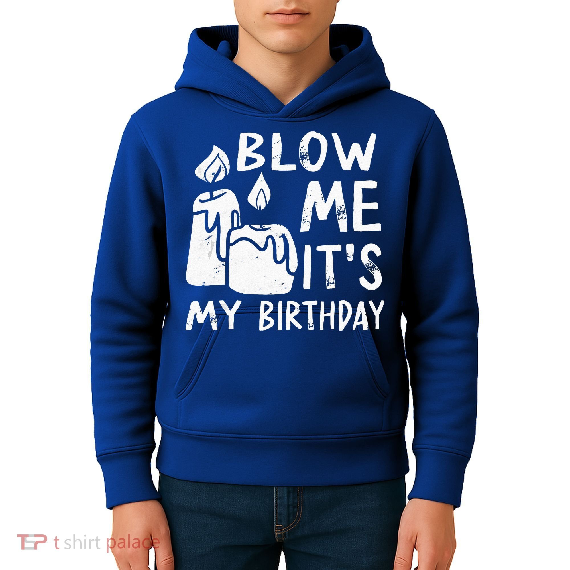 Blow Me It´s My Birthday Ingenious Funny Kids Hoodie