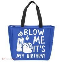 Blow Me It´s My Birthday Ingenious Funny Tote Bag thumb 0