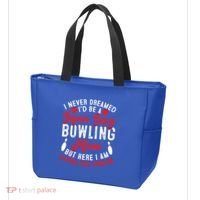 Bowling Mom I Never Dreamed I'd Be A Super Hot Bowling Mom Great Gift Tote Bag thumb 3