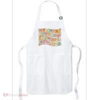 Believer Motivator Innovator Educator Retro Teacher Gifts Apron thumb 0